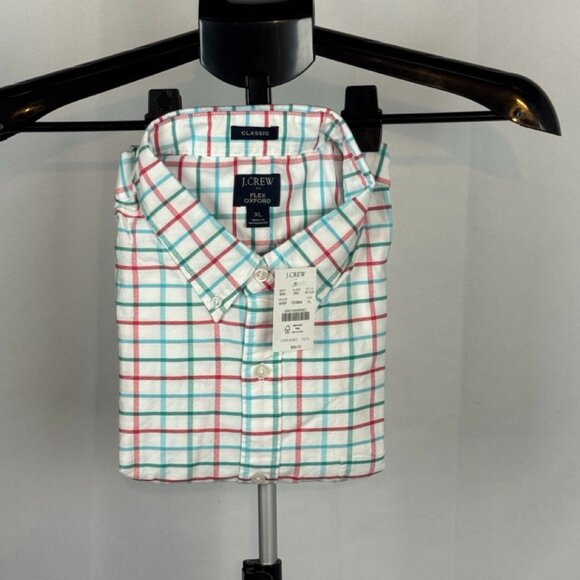 Mens J Crew Flex Oxford Button Down NWT Size XL - Picture 2 of 3